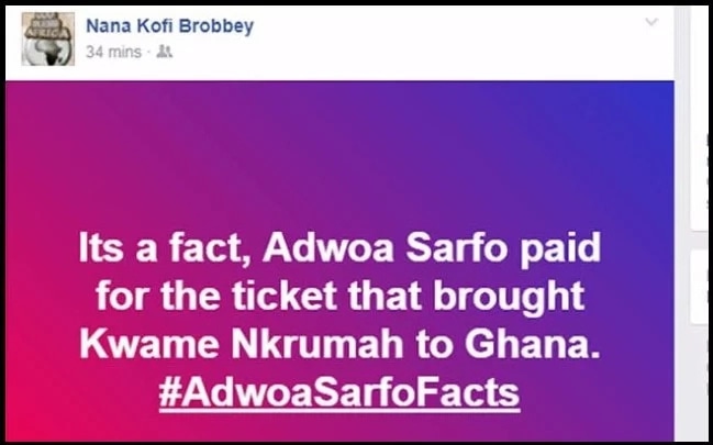 Documents surface supporting some of NPP MP Adwoa Sarfo's claims