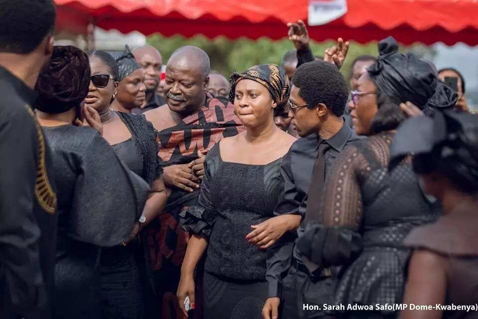 One-week observance of Adwoa Safo's mum in photos