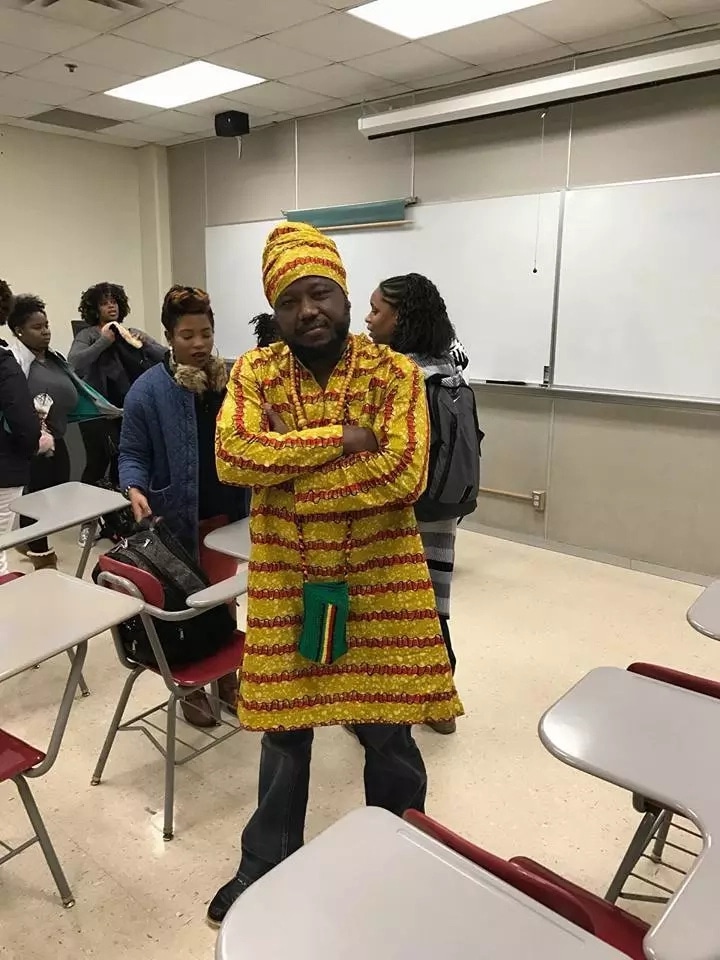 Photos: Blakk Rasta now university lecturer in US