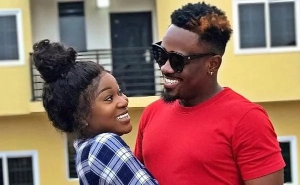 Efia Odo smiles with Toosweet Annan