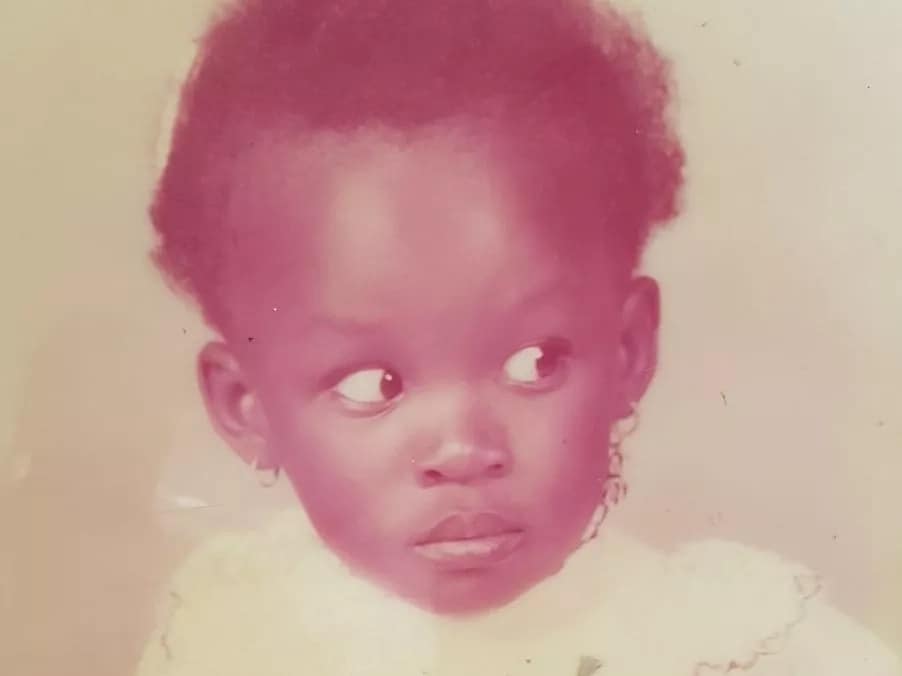 Throwback photo of Citi FM's Jessica as a 2-year-old takes us back in the time