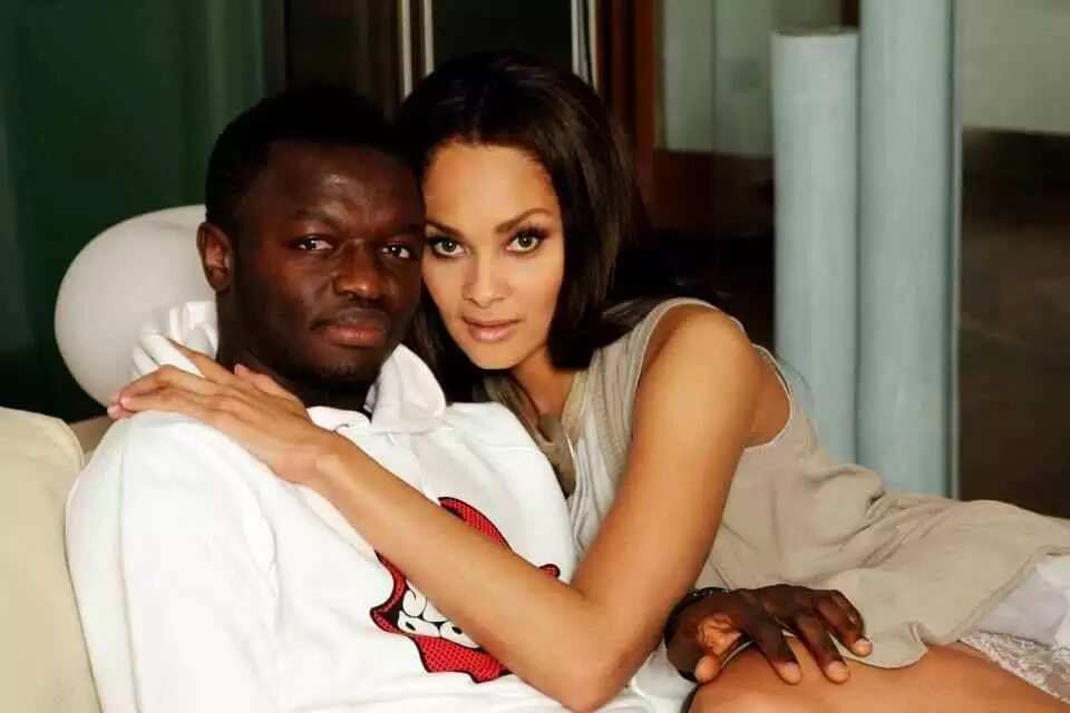 8 top Ghanaian footballers and their wives