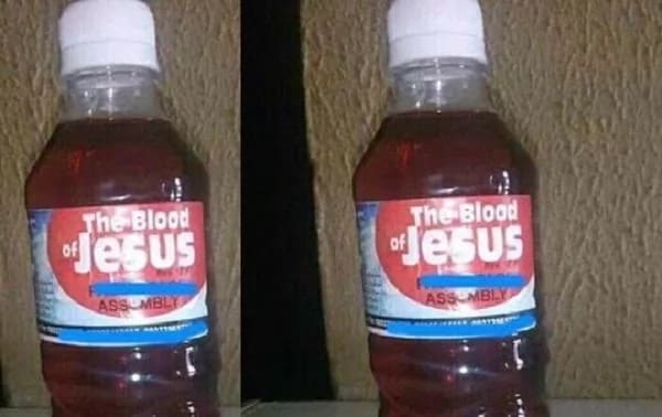‘Blood of Jesus’ hits Ghanaian market for sale; sparks controversy at Churches