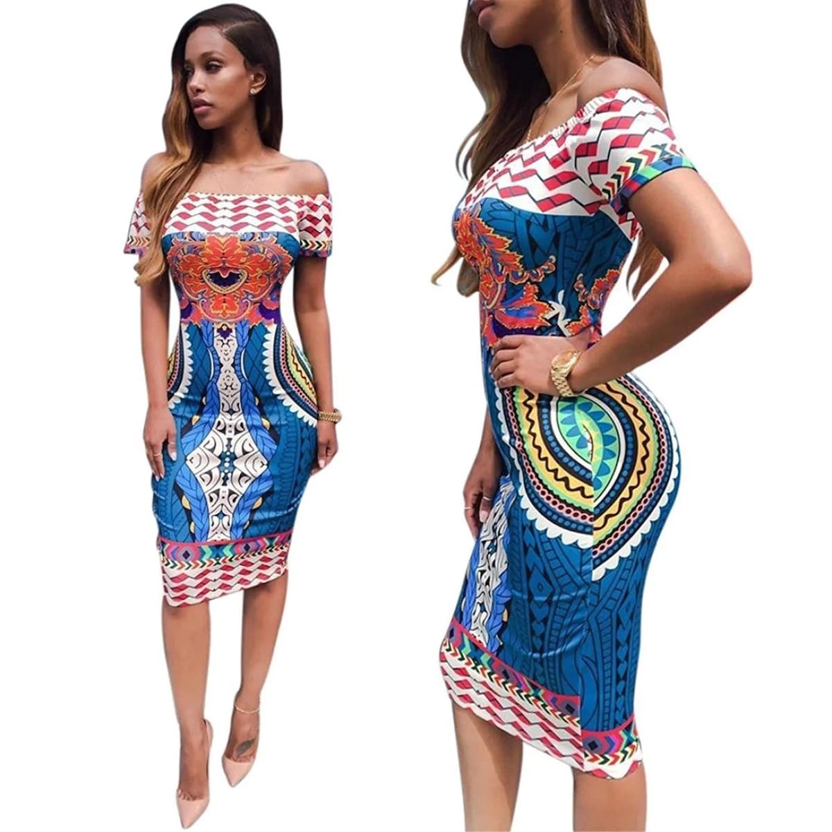 pretty short african dresses, short african print dresses 2018, short african prom dresses