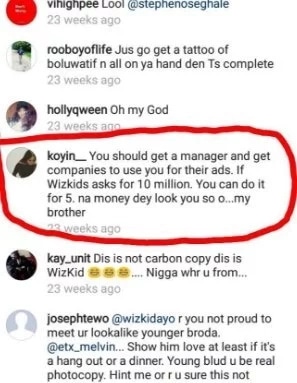 Wizkid lookalike discovered on instagram