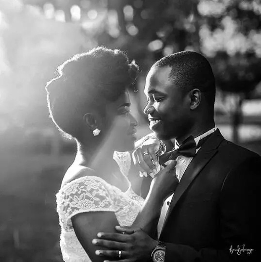 Ghanaian bride explains why she wore sneakers to her wedding