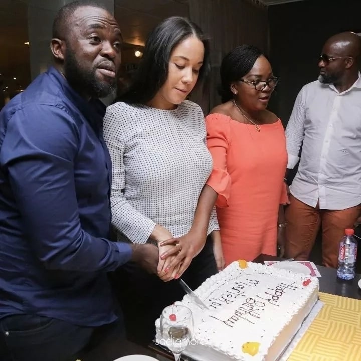 How fred Nuamah celebrated his fiancee's birthday