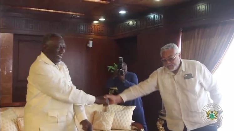 Rawlings and Kufuor are still not on good terms and YEN has proof!