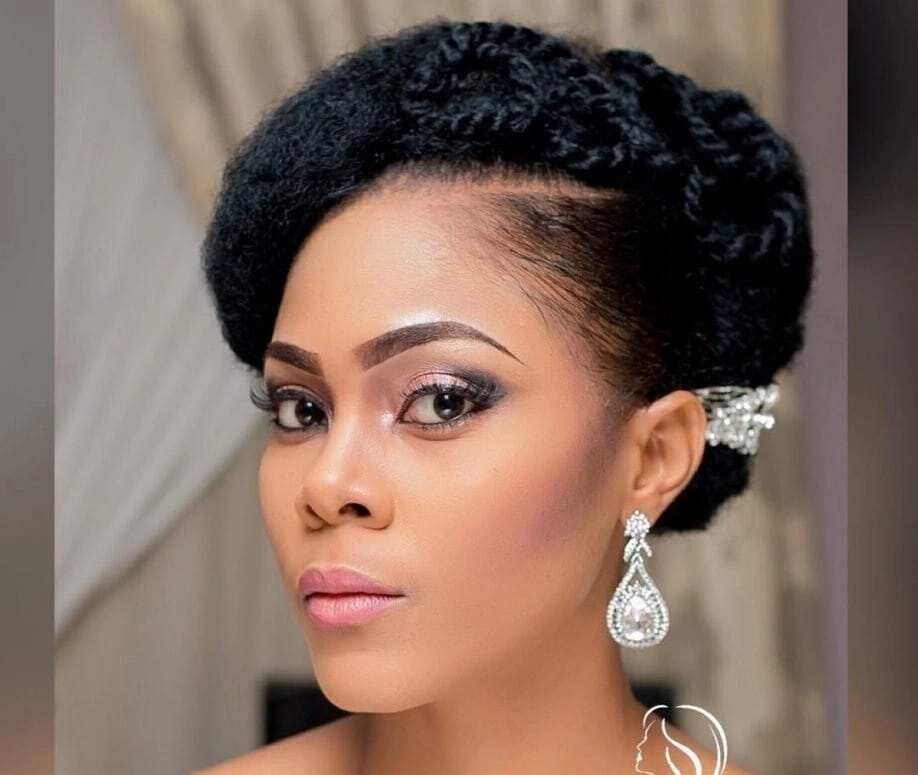 African natural hairstyles for wedding in Ghana with pictures 