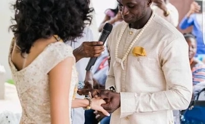 Sonia Ibrahim gets married t soldier beau