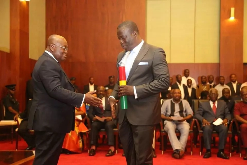President Akufo-Addo swears in Otiko Djaba, et al as Ministers