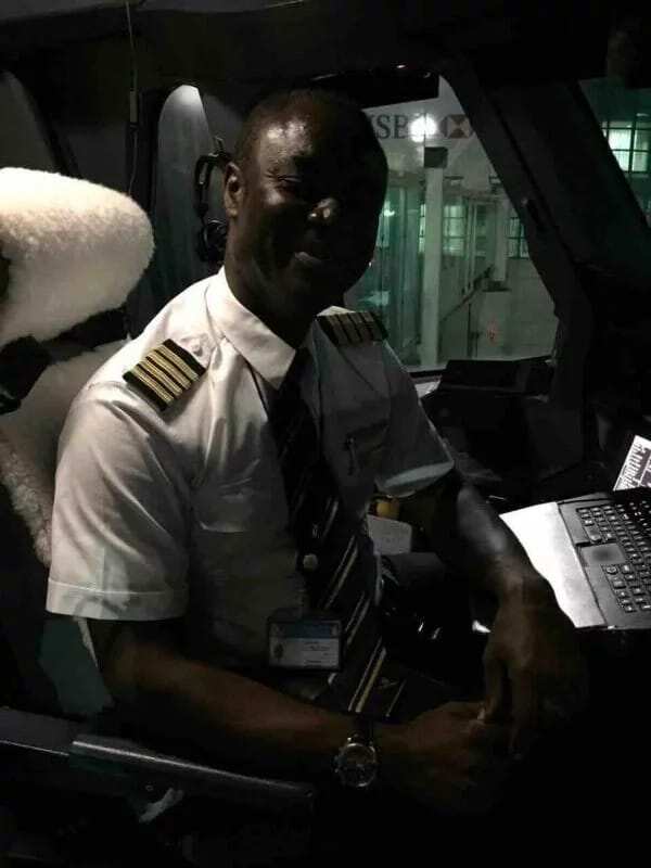 Meet Ghanaian pilot Captain Quainoo who flies the biggest plane in the world