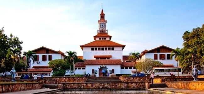 University of Ghana courses and cut off points