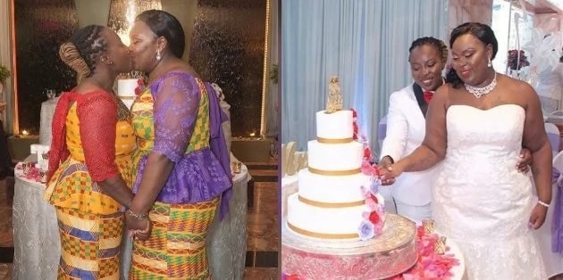 Ghanaian lesbian couple tie the knot in Holland