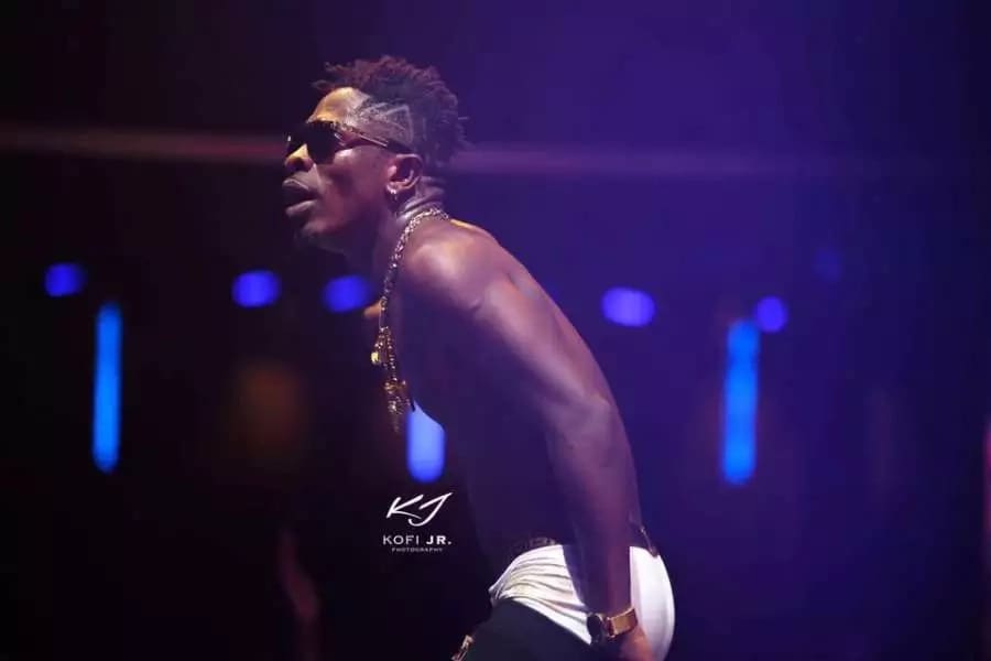Shatta Wale performs at London O2 Arena