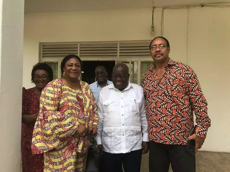 President Akufo-Addo meets Ghana’s oldest medical practitioner