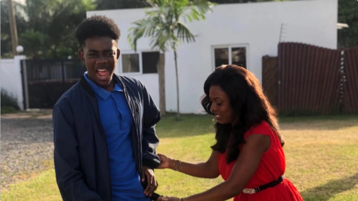 Father of Nana Aba Anamoah's son finally opens up on how he 'abandoned' his son for years