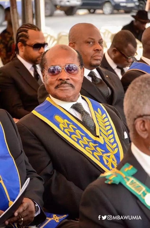 Top Grand Lodge members pay their last respect to K.B. Asante