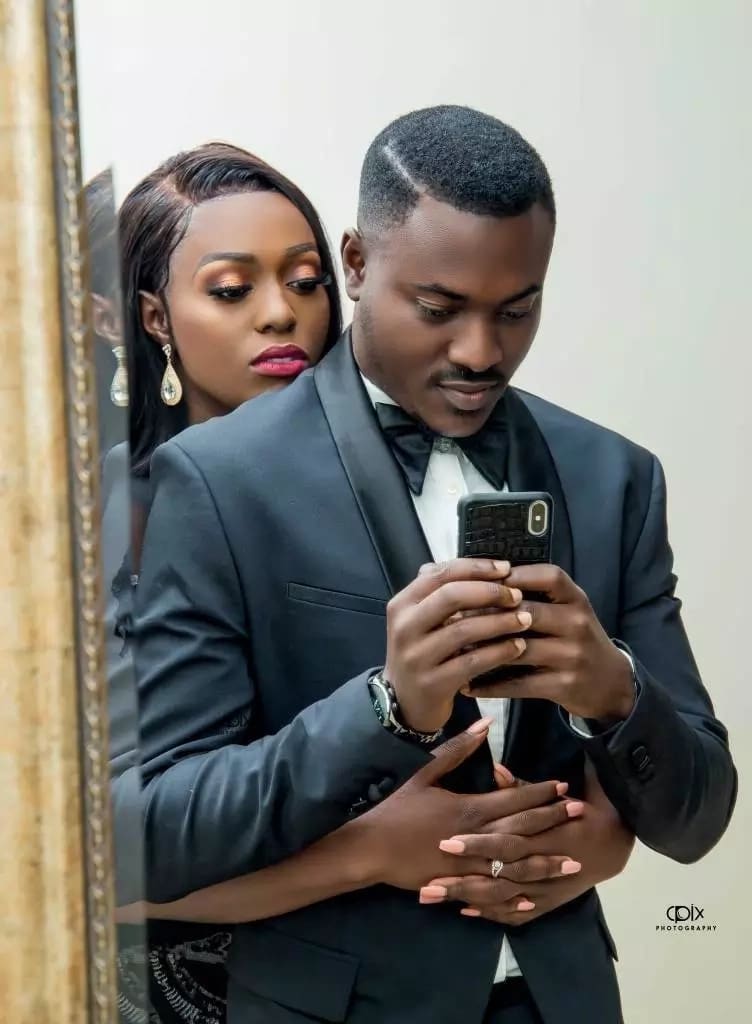Mr. Henry of Twens music group releases dazzling pre-wedding photos with pretty fiancé