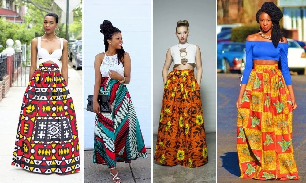 latest skirt and top styles in ghana