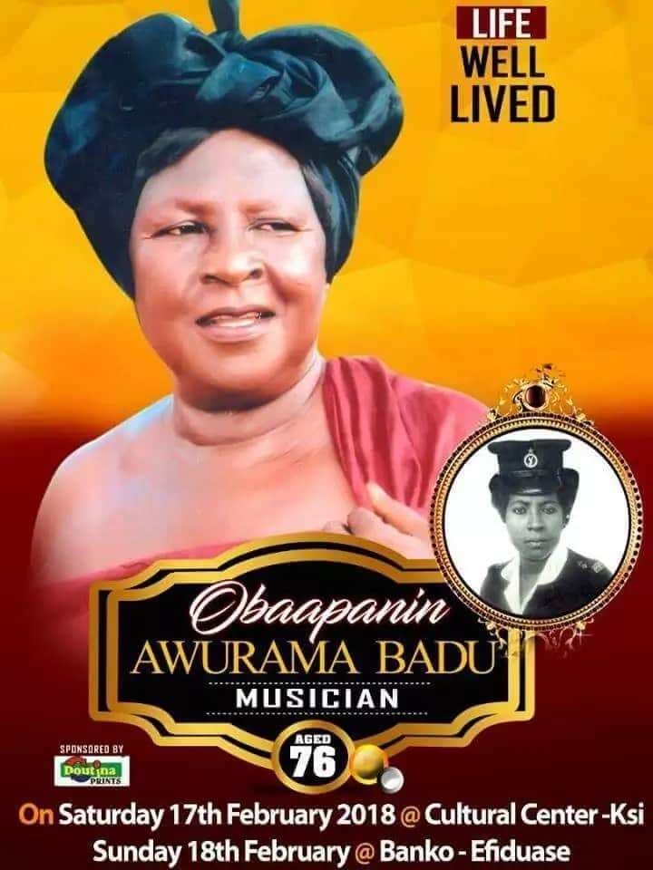 Top 5 Awurama Badu songs which make her a legendary Highlife musician