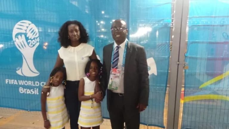 Photos of Kwesi Nyantakyi's beautiful first wife and children