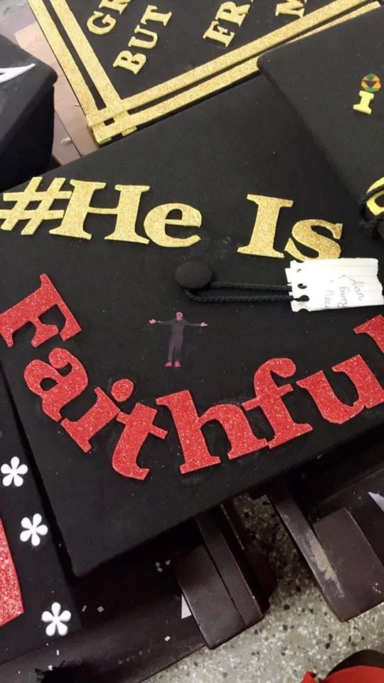 These graduation caps from Ashesi University are way too cool