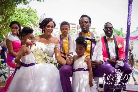 Photos: See professional photos from Kwaw Kese's wedding