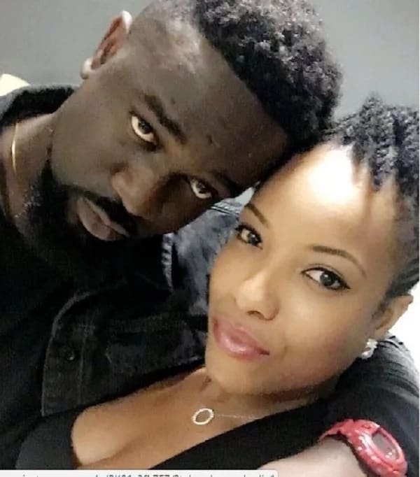 Sarkodie and Joselyn Dumas look like the best couple in this adorable photo