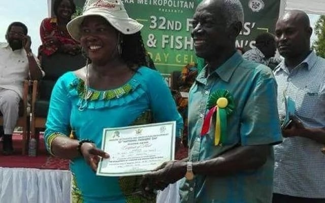 Afari Djan now Ghana's best district fish farmer