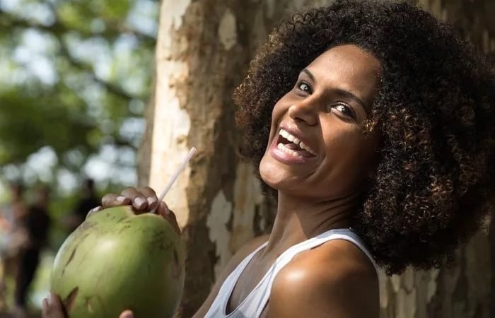 Benefits of coconut water on hair