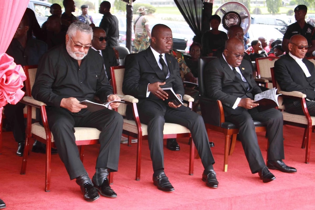 Rawlings pays tribute to late William Adumua-Bossman