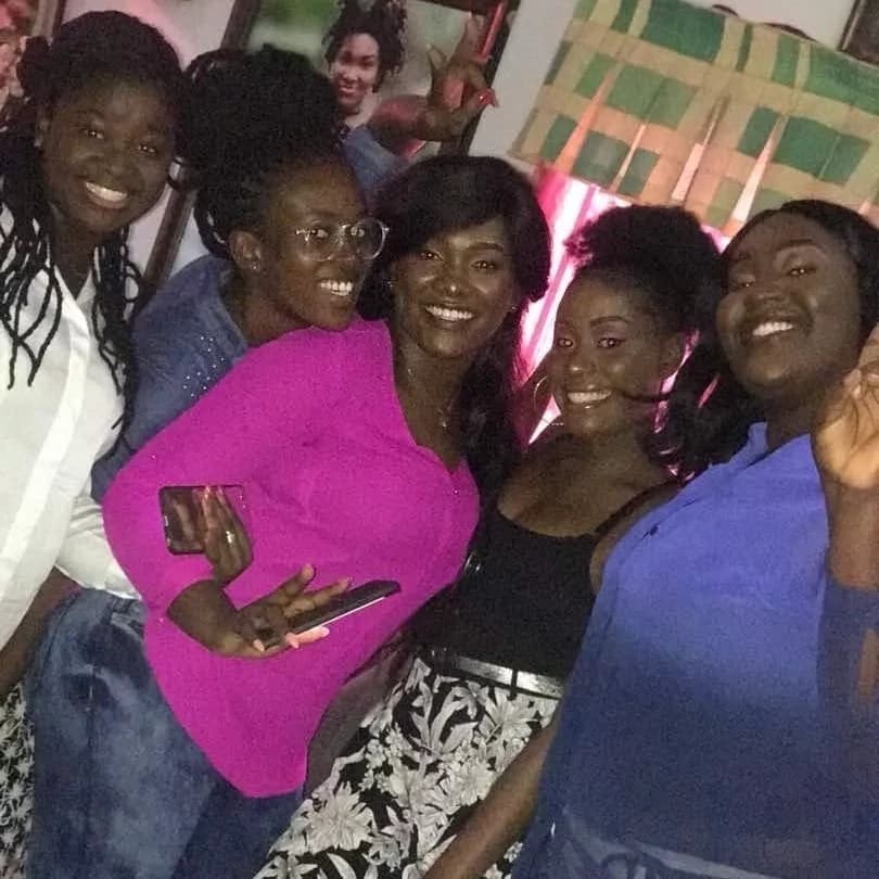 Ebony appears in celebratory photo during 'mega' birthday of her father