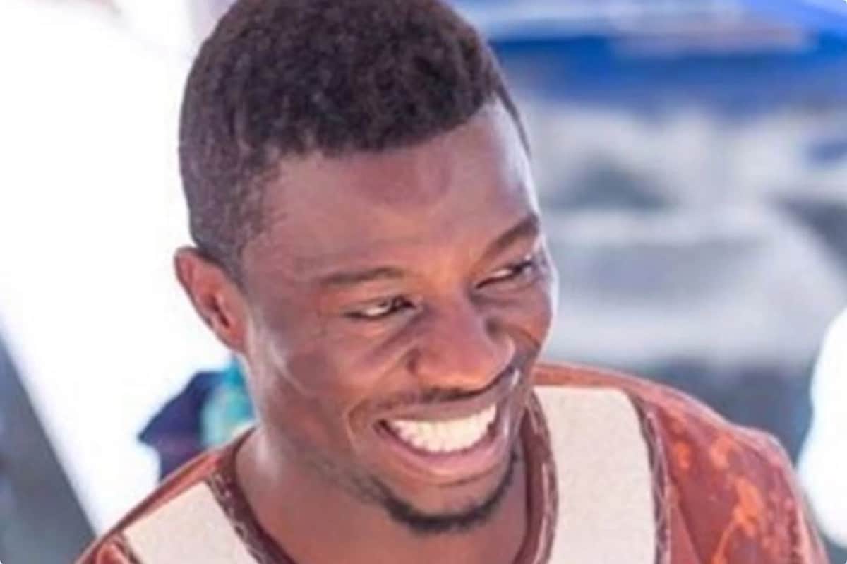 Ghanaian actor with wide smile