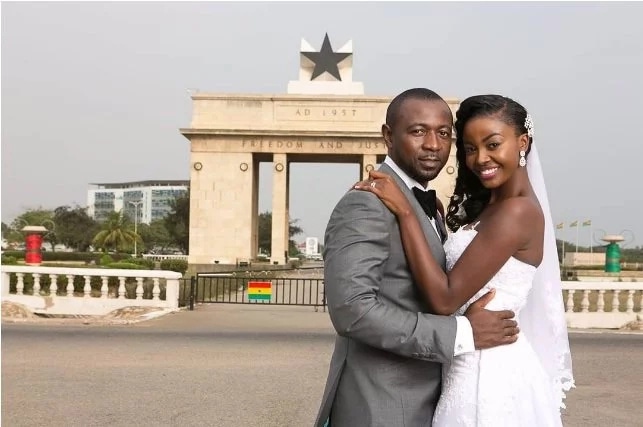 Photos from Miss Ghana 2012's white wedding