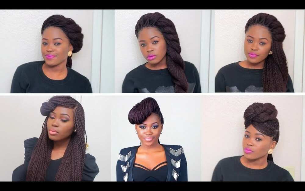Types of braids and braids hairstyles in Ghana 