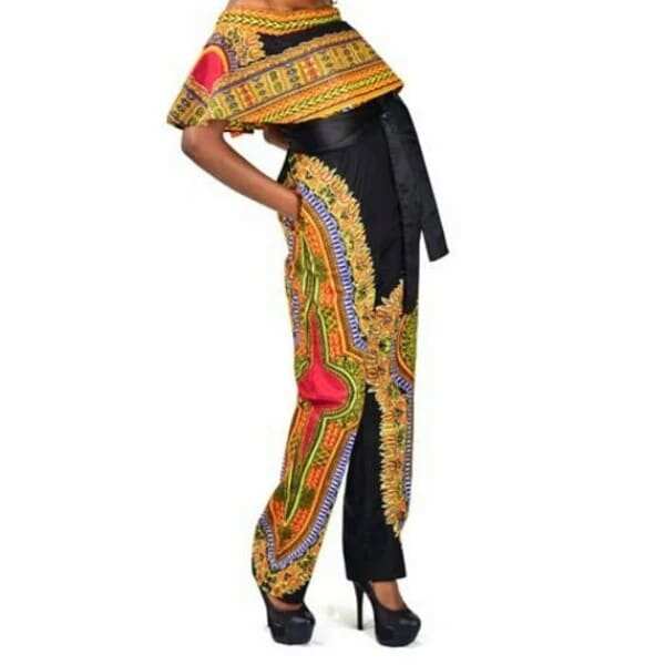 African print jumpsuit styles
