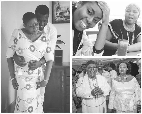 Here are wild photos of 13 Ghanaian celebs with their parents