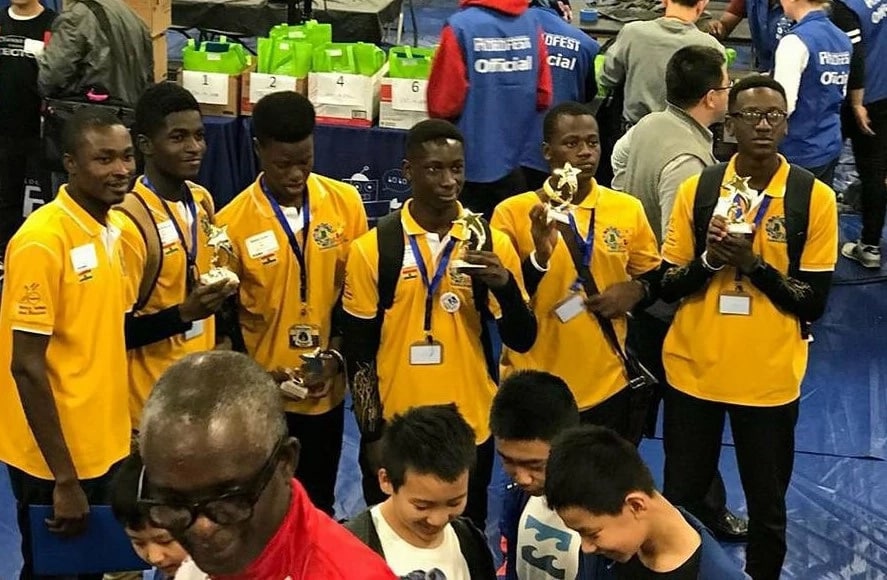 Opoku Ware School wins World Robotics Championship