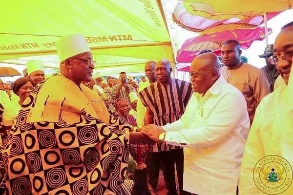 Akufo-Addo celebrates Kobine Festival with the Chiefs and people of Lawra