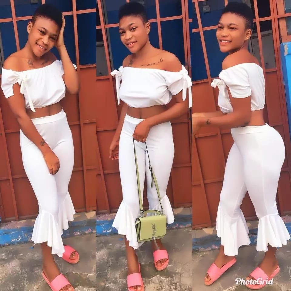 More photos of Akosua Sika; the young lady at the center of the viral video on Facebook