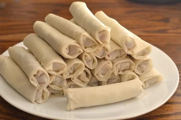 How to make spring rolls in Ghana
