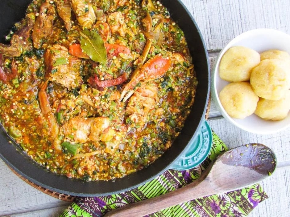 How to prepare okro stew in Ghana