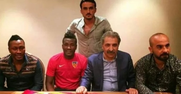 Asamoah Gyan’s salary at his Turkish club, Kayserispor, revealed