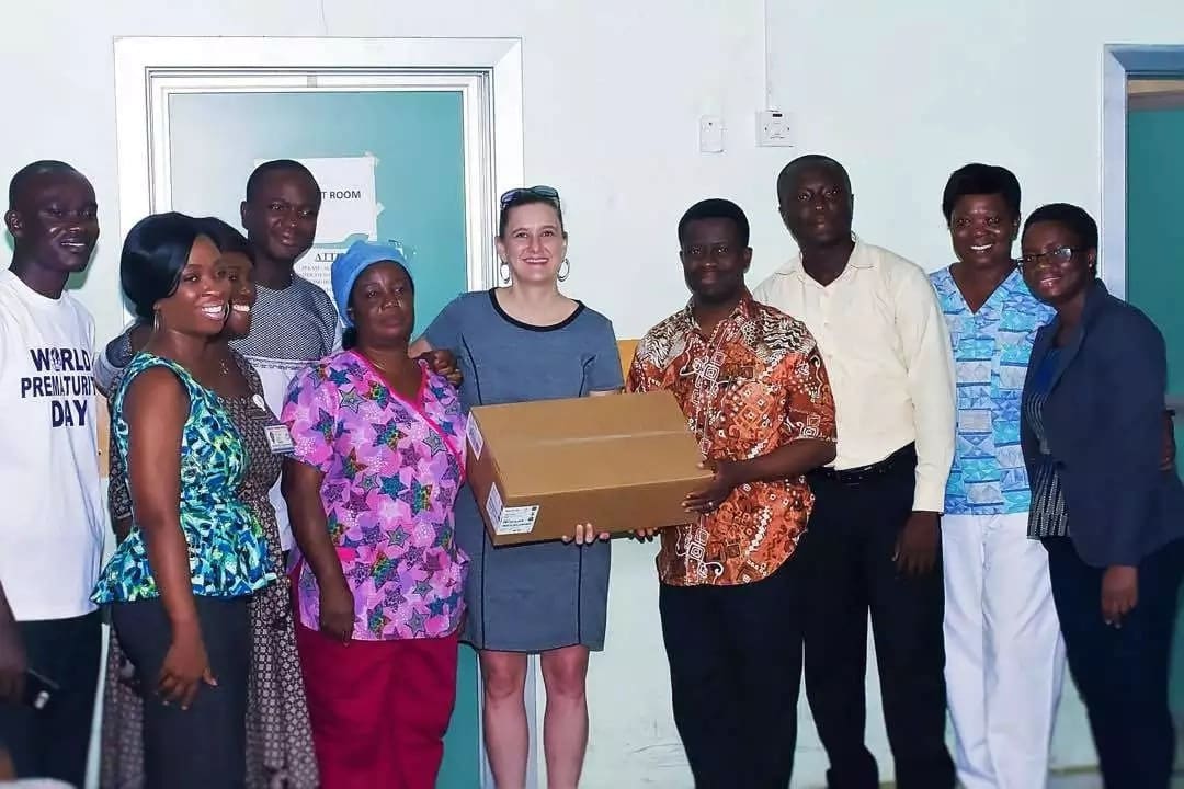 Ghanaian Company donates GHC45k's worth of medical equipment to Korle Bu