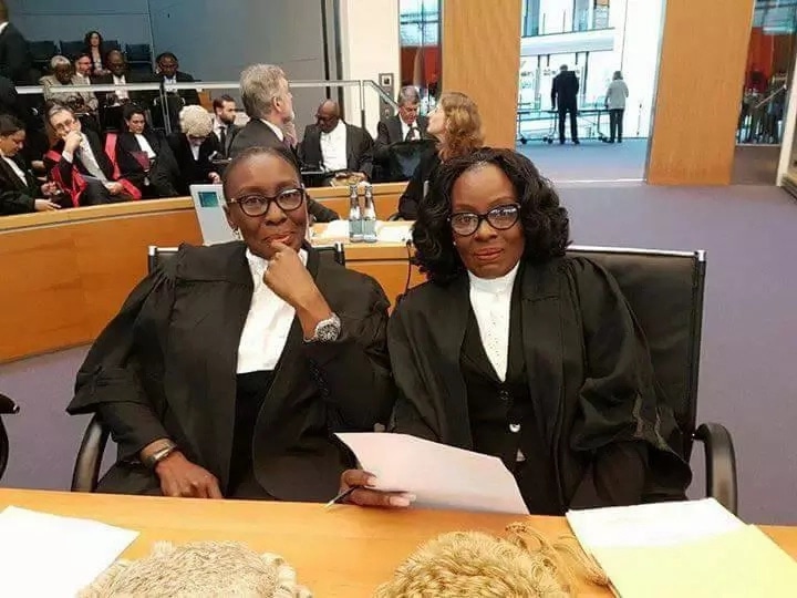 Photos: Gloria Akufo, Marietta Oppong work together on Ghana-Cote D'Ivoire case