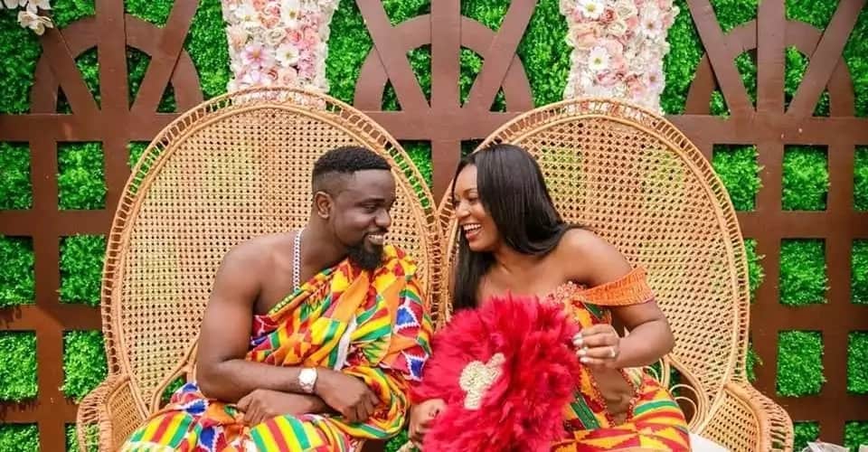 Sarkodie and Tracy wedding pictures