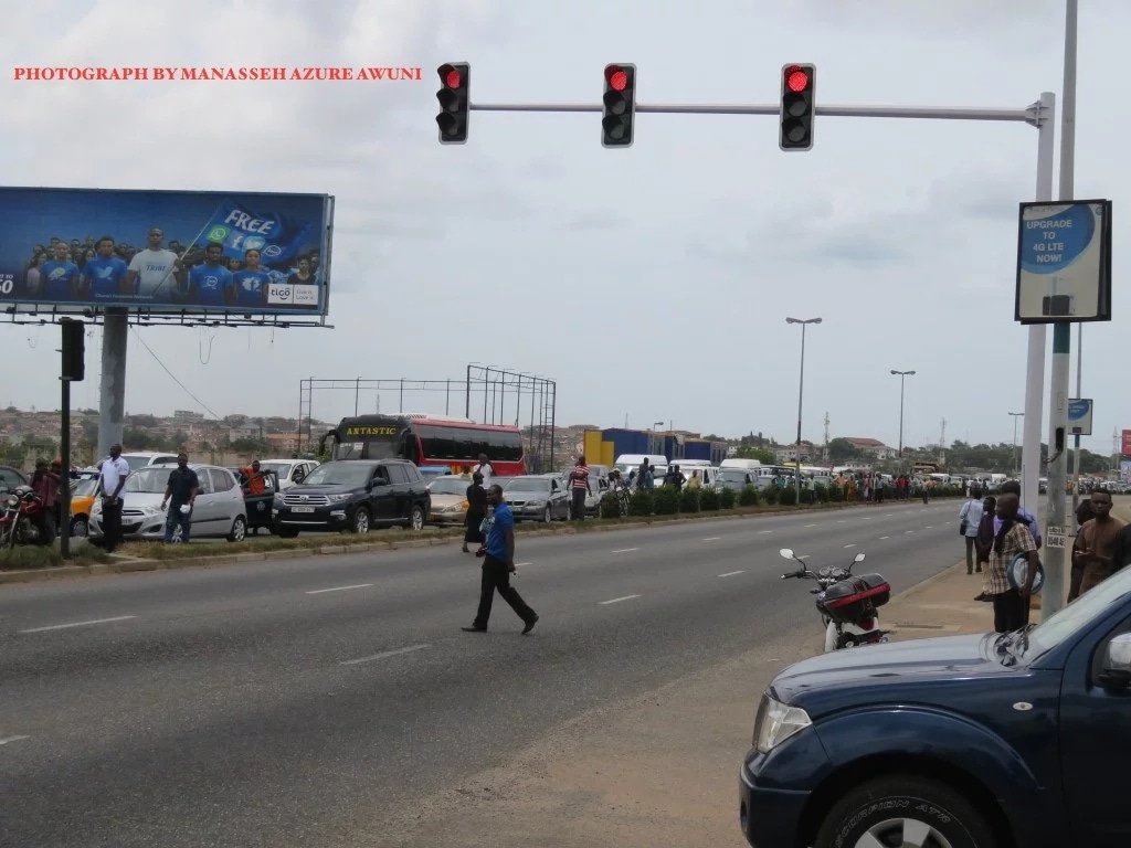 The 7 worst traffic areas in Accra