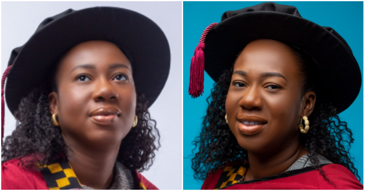 Hardworking GH mom of 3 graduates with PhD in Molecular & Cell Biology from University of Ghana