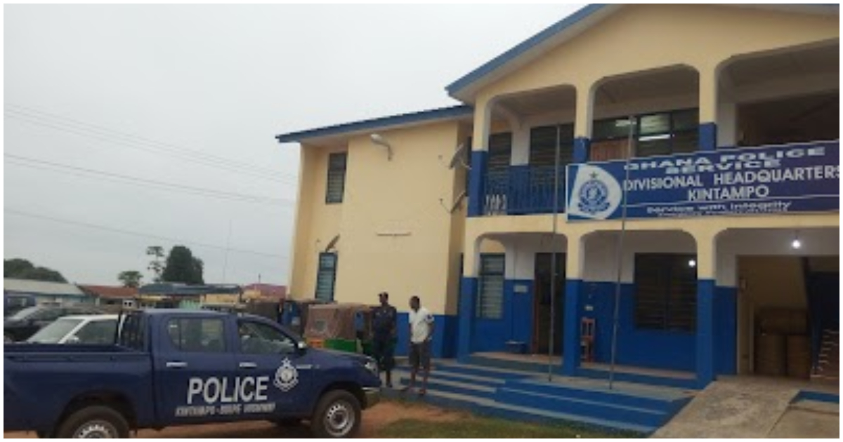 The Kintampo Police Station today